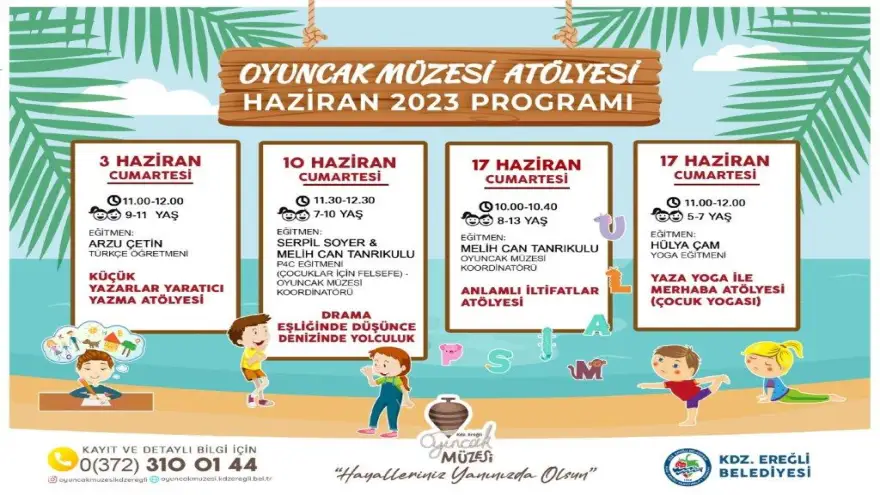 Oyuncak Müzesi Haziran Ayı Atölye Programı Açıklandı