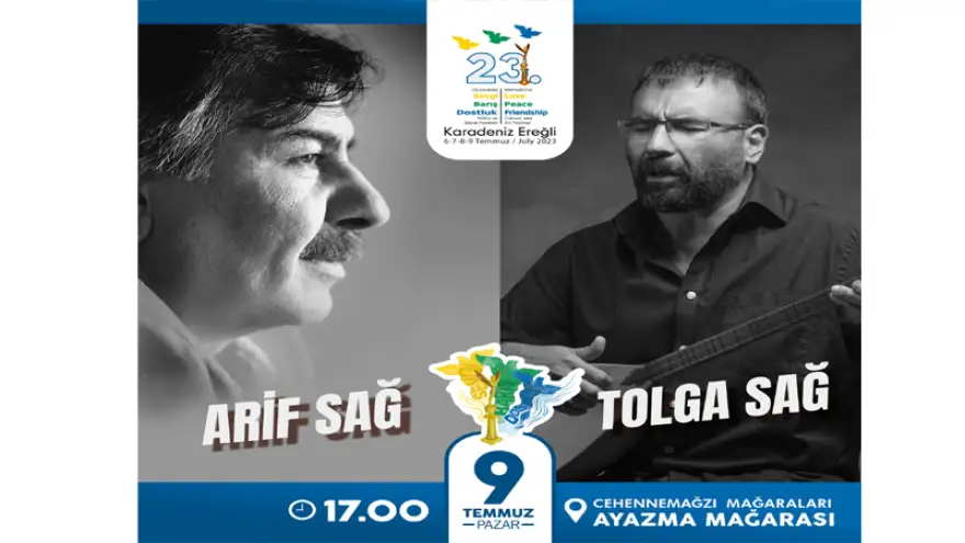 Büyük Usta Arif Sağ ve Tolga Sağ sizlerle olacak...