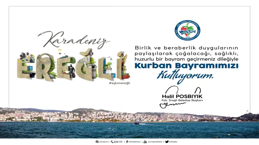 Başkan Posbıyık, Kurban Bayramımızı Kutluyorum