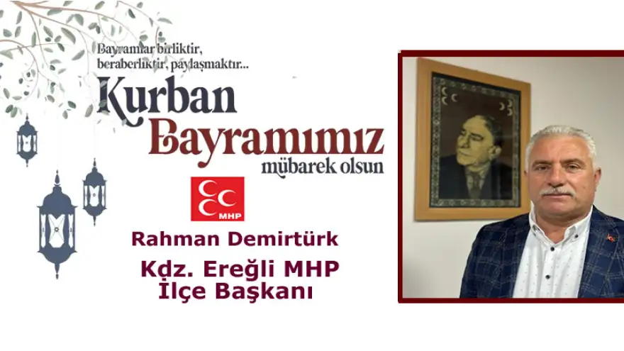 Demirtürk, Kurban Bayramımız Mübarek Olsun