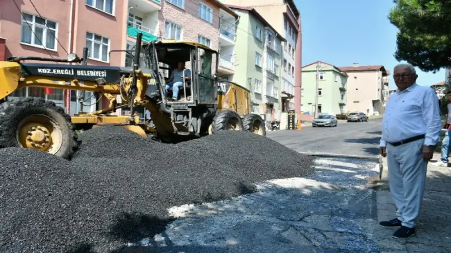 Asfalt çalışmaları tam gaz
