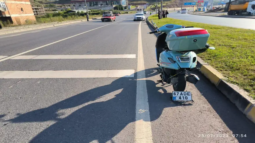 Trafik Kazası: 15 Metre sürüklendi...