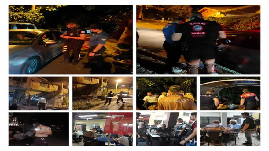 Polisten 'Huzurlu Sokaklar' Uygulaması...