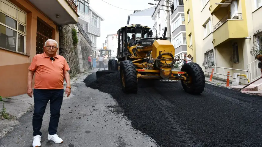 Asfalt Çalışmaları Devam Ediyor...