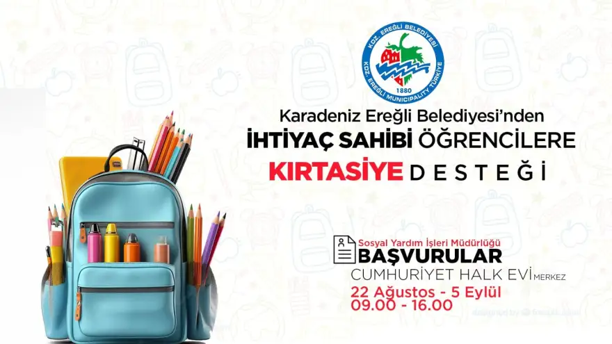 İhtiyaç Sahibi Öğrencilere Kırtasiye Desteği