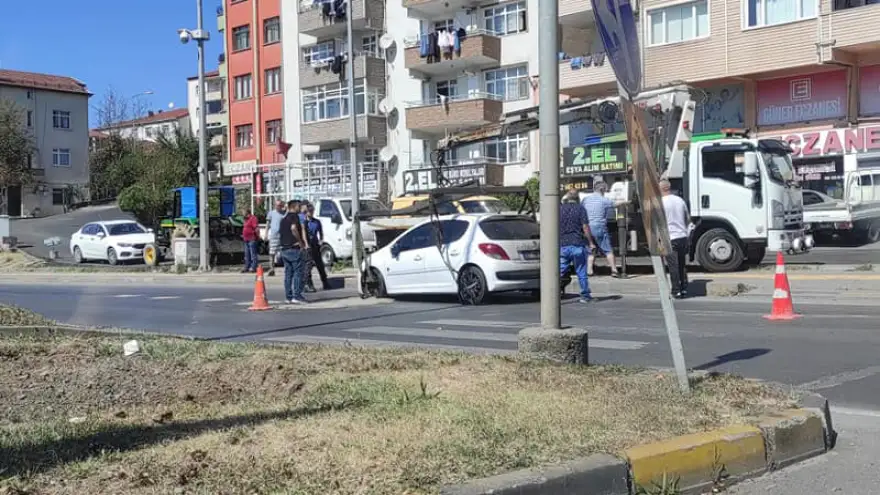 Trafik Kazası: 1 Yaralı