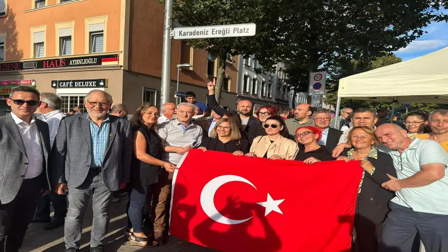 Almanya’da, ‘Kdz. Ereğli meydanı’ açıldı
