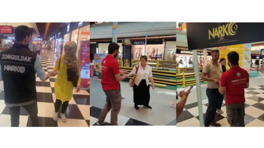 Narko rehberler 550 vatandaşa bilgilendirme yaptı...