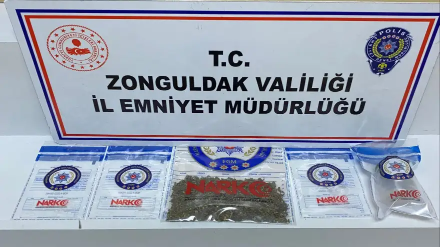 Zonguldak ve Ereğli'de uyuşturucu operasyonu