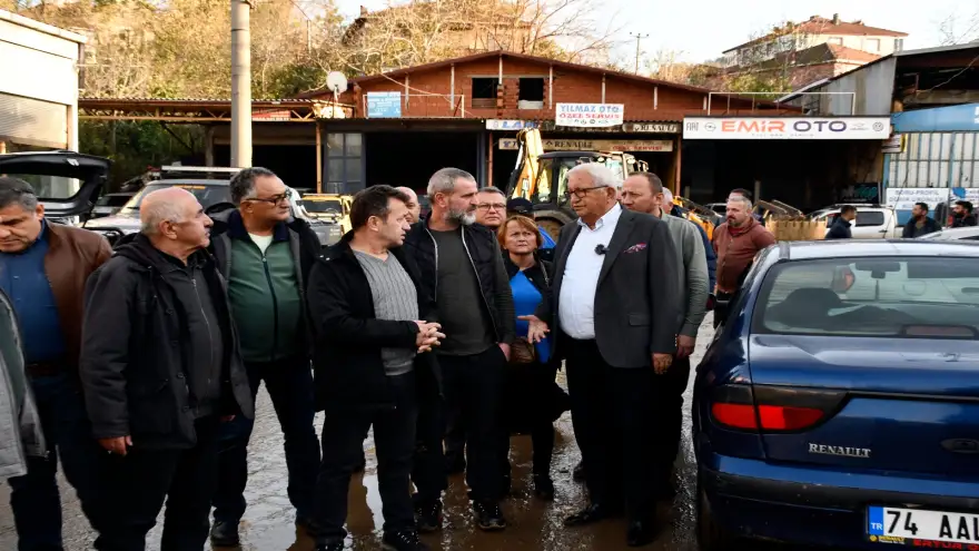 BAŞKAN POSBIYIK, AFETZEDELERİ YALNIZ BIRAKMIYOR