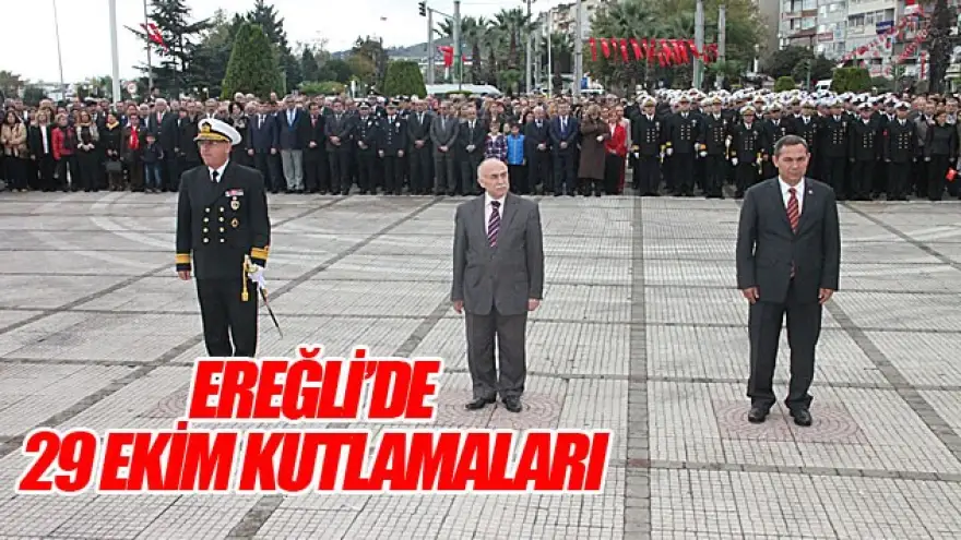 Ereğli'de Cumhuriyet Bayramı kutlamaları