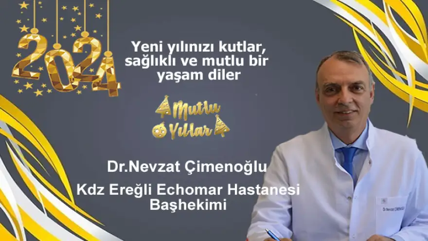 Çimenoğlu Yeni Yılınızı Kutlar, Sağlıklı ve Mutlu Bir Yaşam Diler