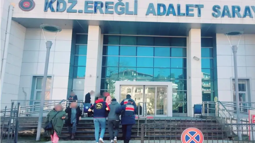 JASAT yakaladı yağmacı tutuklandı...