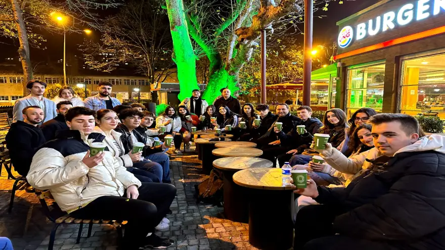 Karaarslan, gençlerle bir araya geldi...