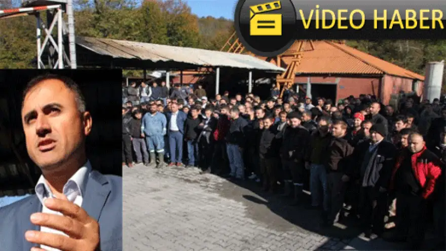 Madenciler İş Bıraktı