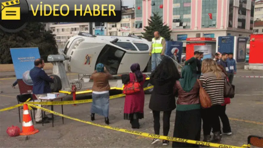 EMNİYET KEMERİNİN ÖNEMİNİ ANLADILAR