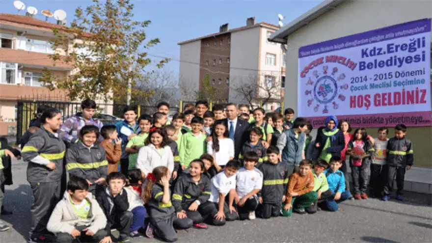 EREĞLİ BELEDİYESİ,ÇOCUK MECLİSİ KURUYOR