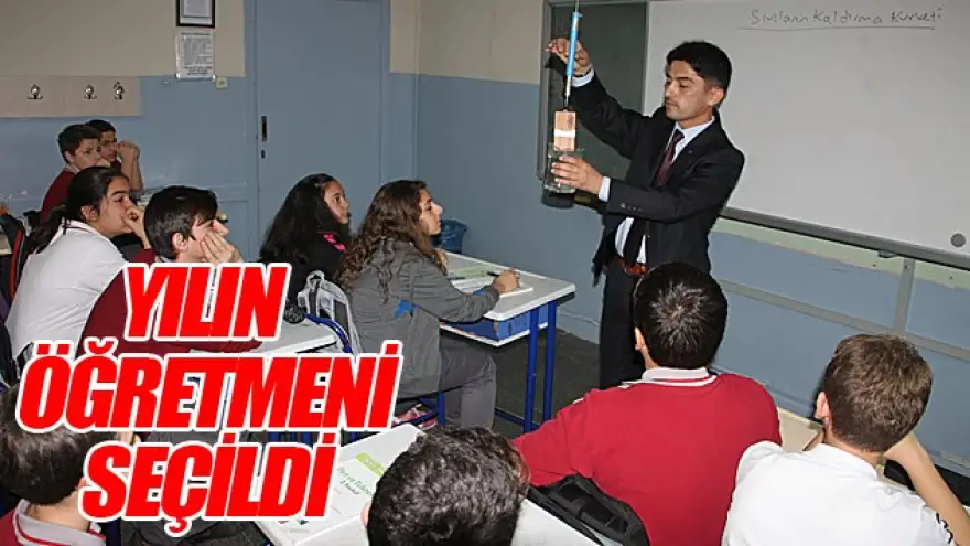 YILIN ÖĞRETMENİ SEÇİLDİ