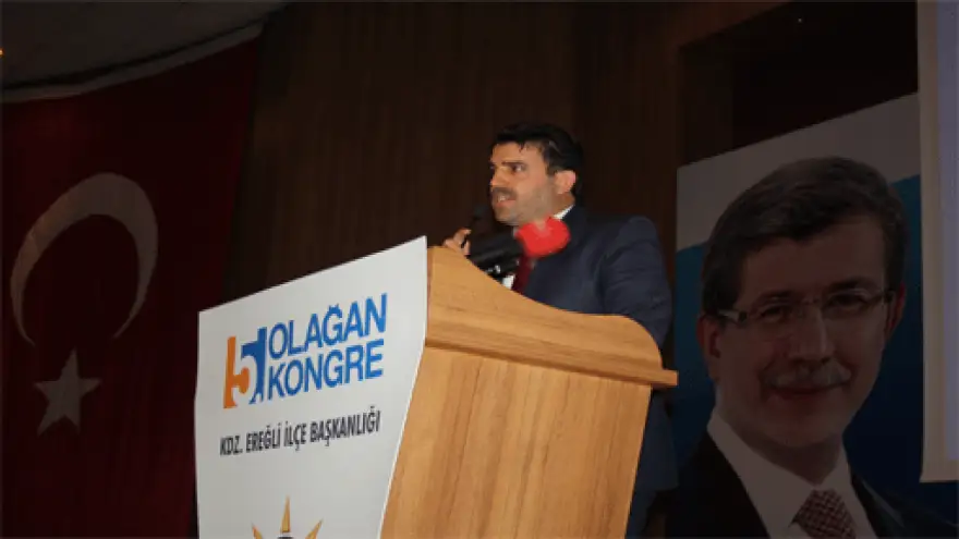 AK PARTİ EREĞLİ İLÇE KONGRESİ TAMAMLANDI