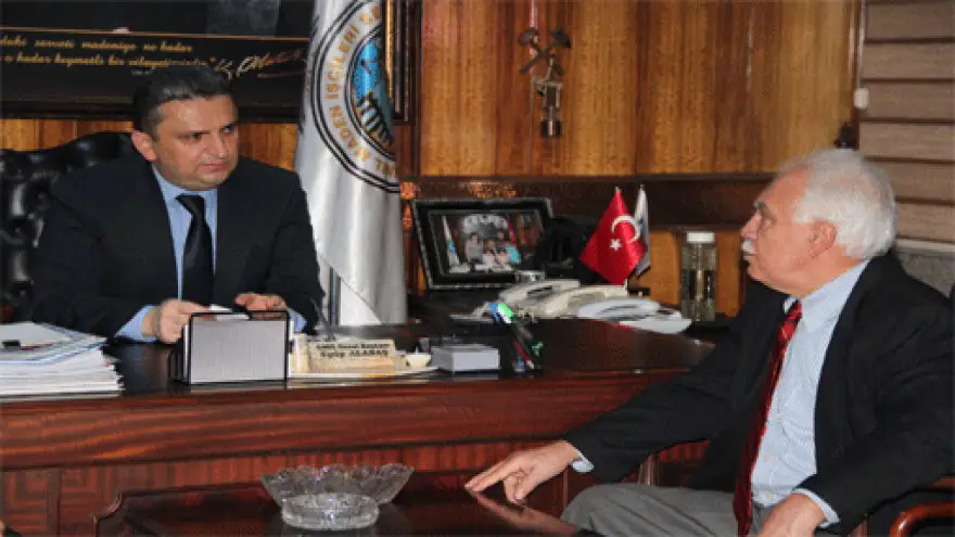 İP GENEL BAŞKANI PERİNÇEK,GMİSİ ZİYARET ETTİ