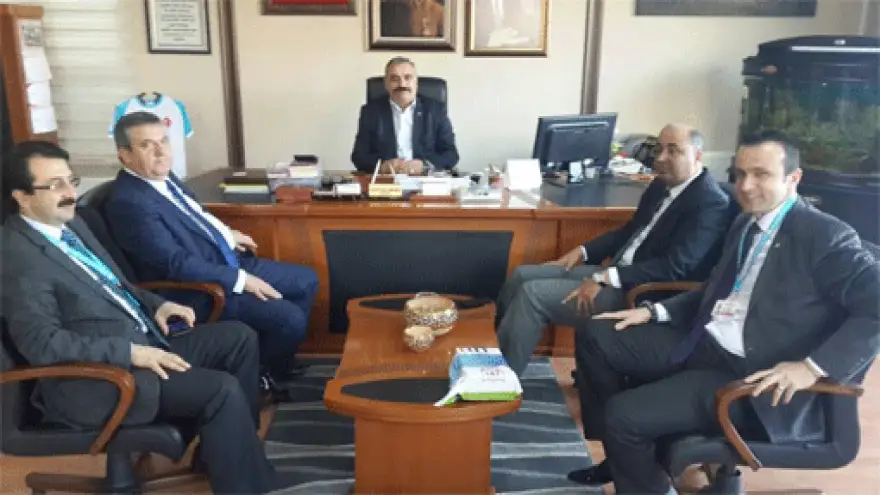 KORKMAZ,TÜRK METAL'İ ZİYARET ETTİ