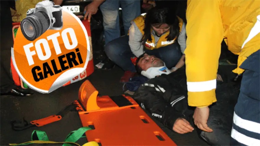 EREĞLİDE TRAFİK KAZASI :1 YARALI