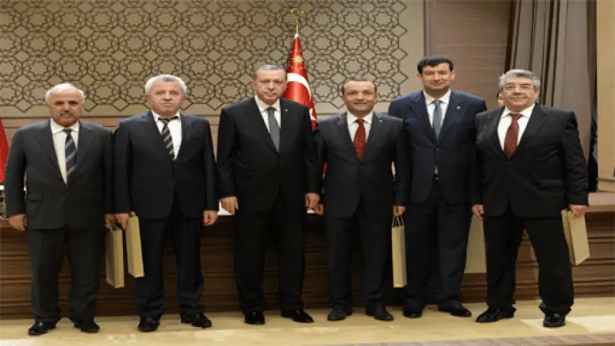 TSO BAŞKANLARI "AK SARAY"DAYDI