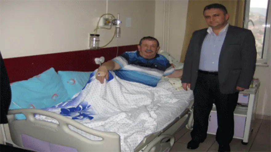 ALABAŞTAN ASLANKILIÇA GEÇMİŞ OLSUN ZİYARETİ