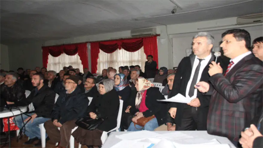 KOZLUDA İLK TAPU BİLGİLENDİRME TOPLANTISI YAPILDI
