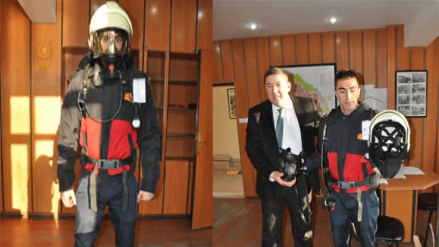 İTFAİYEYE MODERN KIYAFET