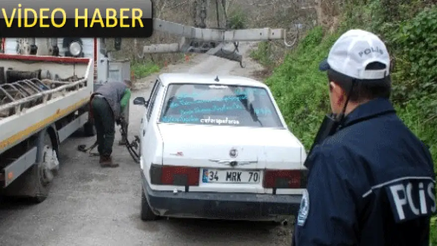 AKÇAKOCA'DAN ÇALINDI,EREĞLİ'DE BULUNDU