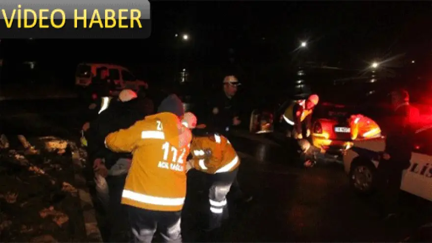 POLİSİN "DUR"İKAZINA UYMAYINCA