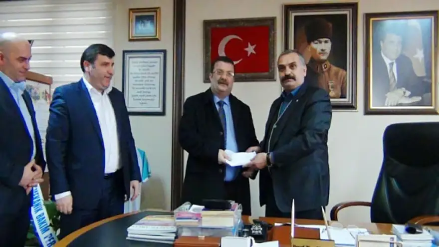 CANER'E TESLİM EDİLDİ