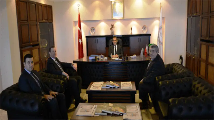 EREĞLİ TSO REKTÖR ÖZERİ ZİYARET ETTİ