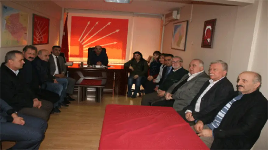 TAŞTAN VE DEMİRTAŞ'TAN CHP'YE ZİYARET