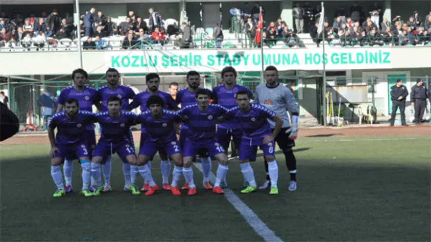 EREĞLİ BELEDİYESPOR KOZLUDAN PUANLA DÖNDÜ