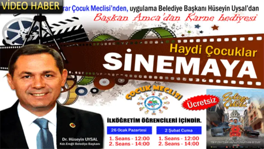 UYSALDAN ÇOCUKLARA KARNE HEDİYESİ