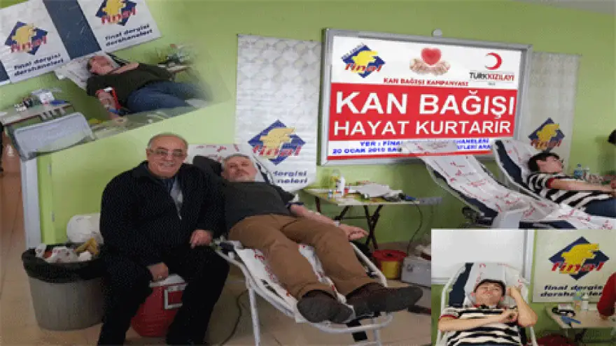 FİNAL ÖĞRENCİLERİNDEN KIZILAY'A KAN BAĞIŞI