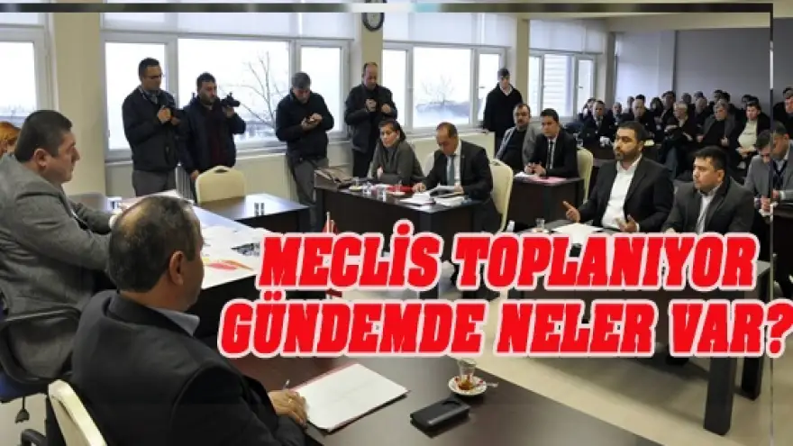 MECLİS TOPLANIYOR, GÜNDEMDE NELER VAR?