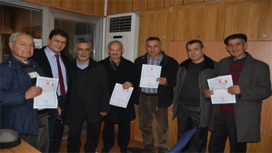 ŞAHİN, SÖZ VERDİĞİ TAPULARI DAĞITMAYA DEVAM EDİYOR