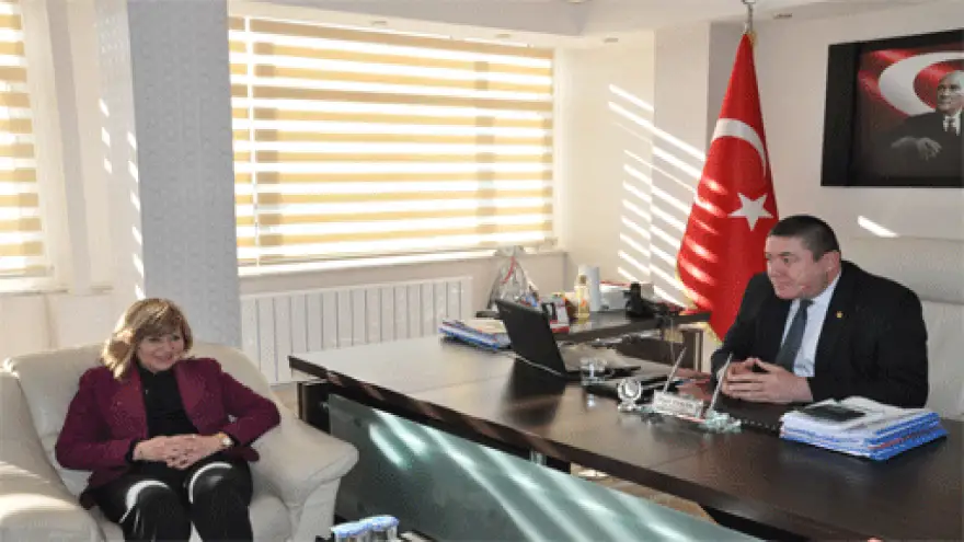 CHP İSTANBUL MİLLETVEKİLİ SERTER, ALAPLI BELEDİYESİNİ ZİYARET ETTİ