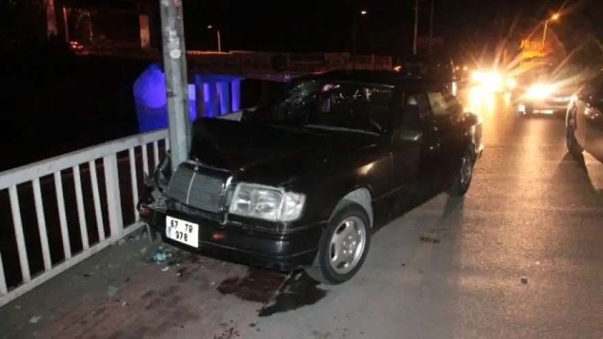 EREĞLİ'DE KAZA 2 YARALI