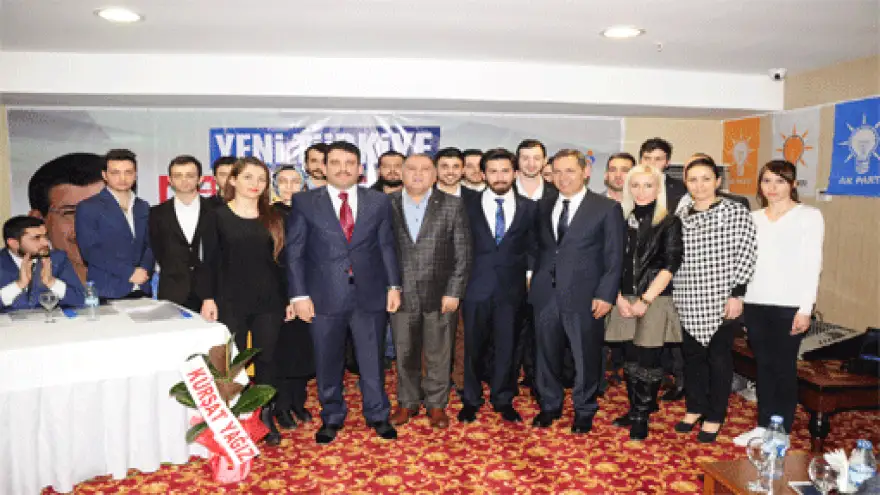 EREĞLİDE AK PARTİ GENÇLİK KOLLARI BAŞKANI, DURAN OLDU 