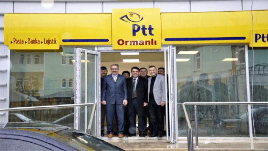 YAPIMI DEVAM EDEN, ORMANLI PTT ŞUBE BİNASINDA İNCELEME