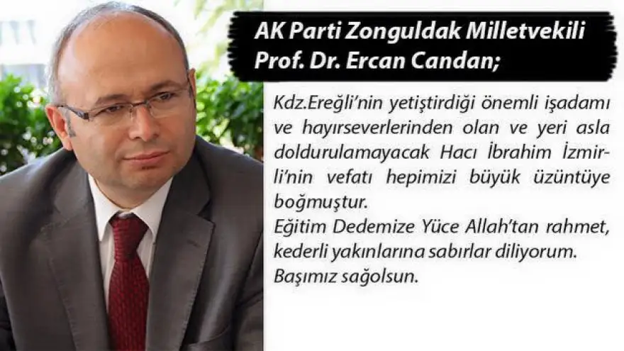 CANDAN, BAŞSAĞLIĞI DİLEDİ