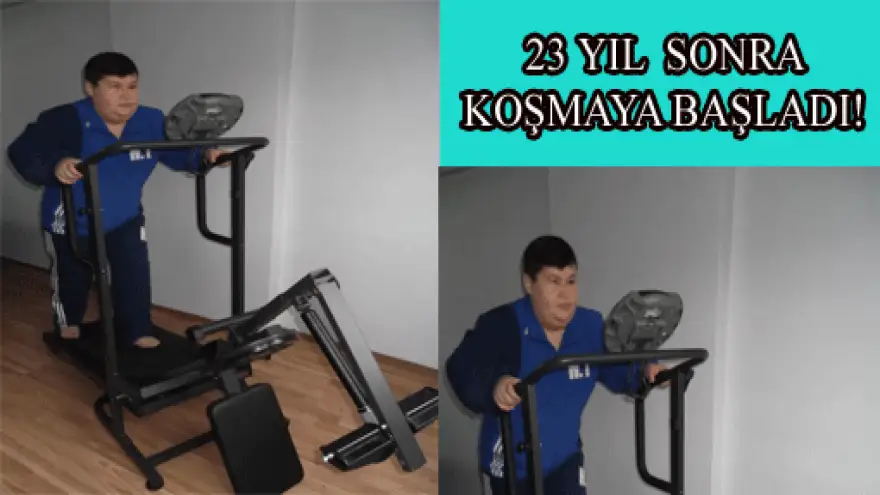 23 YIL SONRA KOŞMAYA BAŞLADI