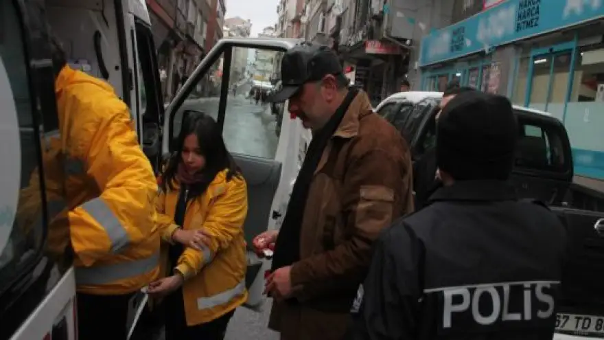 İŞYERİNDE KAVGA: 1 YARALI, 4 GÖZALTI