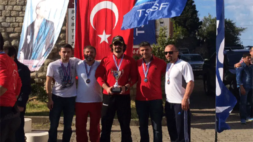 BİR BAŞARIDA SU ALTI SPORLARINDAN GELDİ